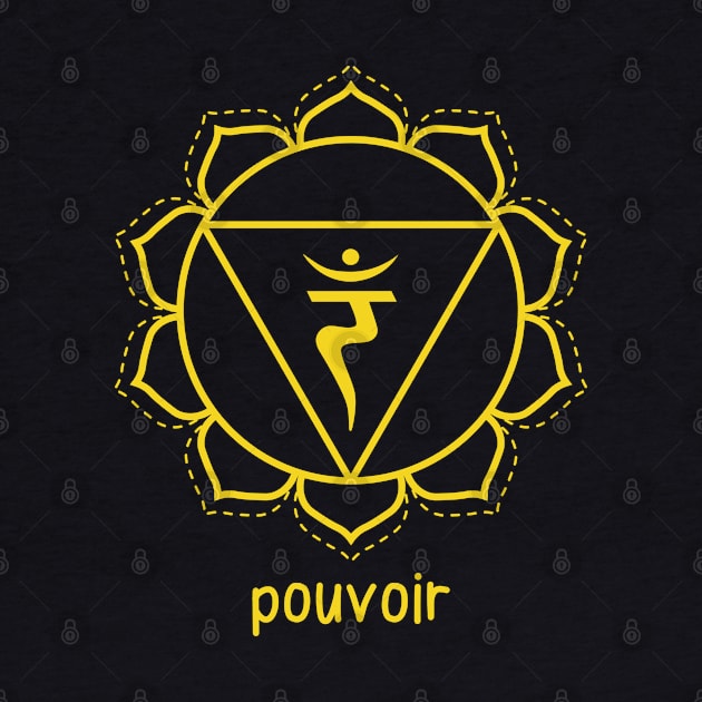 Chakra Plexus Solaire - Pouvoir by BlueZenStudio